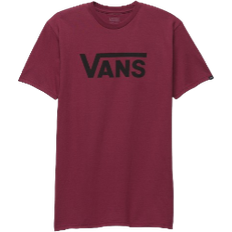 Donna - Rosso Magliette Vans Classic T-shirt - Burgundy/Black