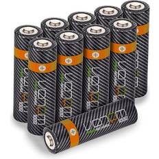 Rechargeable AA NiMH 1000mAh 10-pack