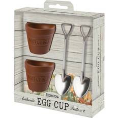 Egg Cups Eddingtons Flower Pot Set Of 2 Egg Cup