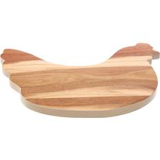 Premier Housewares Interiors Socorro Hen Cream Edge Chopping Board