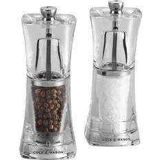 Cole & Mason Crystal Salt and Pepper Mills 125 mm Set of 2 Kryddkvarn