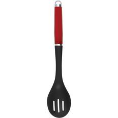 Rojo Espumaderas KitchenAid Cucharón de Rejilla de Cocina con Mango Ergonómico Espumadera