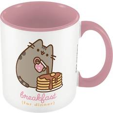 Pusheen Mugg Med Kontrast För Frukost Kopp