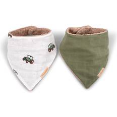 Dregellappar Filibabba Bandana-bib 2-pack Traktor