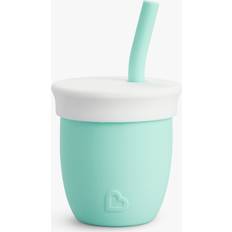 Munchkin Gobelets anti-fuite Munchkin C'est Silicone Straw Cup Mint