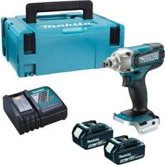 Makita Clés à chocs Makita Boulonneuse à chocs 2 batteries 18V 5Ah Li-Ion Coffret Makpac DTW190RTJ