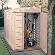 Outbuildings Saffron Vinyl Lean To 4x8 Shed (Building Area )