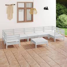 vidaXL 8 Garden Outdoor Lounge Set