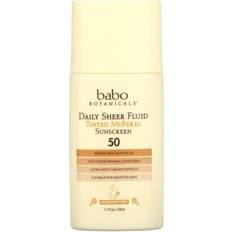 Babo Botanicals Daily Sheer Tinted Mineral Sunscreen Fluid SPF50 50ml