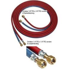 Tvillingeslange 5,0mm m/kontravent 10m