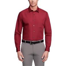 Shirts Van Heusen Men's Regular Fit Poplin Dress Shirt - Magenta