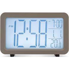 Acctim Harris LCD Digital Alarm Clock Blue