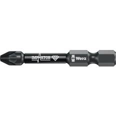 Wera Bit Impaktor 1/4" DIN 3126 E6,3 PZ2 x 50mm Pack