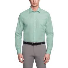 Men's Regular Fit Poplin Dress Shirt - Leaf