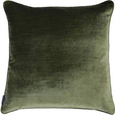 Paoletti Luxe Velvet Piped Complete Decoration Pillows Green