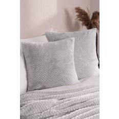 Cushion Covers Brentfords 2 Pack of Waffle Fleece Square Cushion Cover