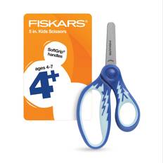 Multicolored Scissors Fiskars SoftGrip 5 Blunt