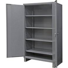 Tool Boards Durham Heavy Duty Pegboard & Shelf Cabinet HDCP246078-4S95 12 Gauge 60"W x 24"D x 78"H