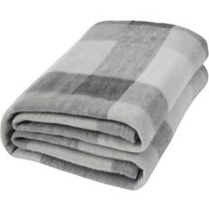 Dreamscene Tartan Check Fleece Blankets Grey (152.4x127cm)