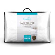 Textiles Snuggledown Single Back Sleeper Medium Support Down Pillow