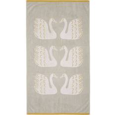 Scion Swim Swam Swan Bath Towel Grey