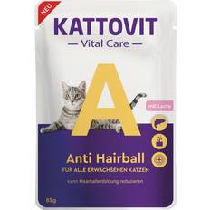 Kattovit Husdjur Kattovit Vital Care Anti Hairball Pouches Salmon