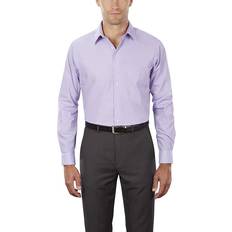 Van heusen shirts Van Heusen Men's Regular Fit Poplin Dress Shirt - Lavender