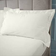 Bianca Plain Dye Egyptian Thread Count Pillow Case Black, White
