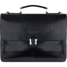 Bugatti Computertasker Bugatti Romano Briefcase - Black