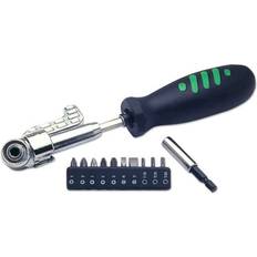 Laser Schraubendreher Laser 3 Way Angled Head 10 Pieces Bit Screwdriver