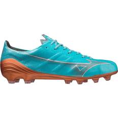 Mizuno Α Elite FG - Blue Curacao/Snow White/Red Brown Satin