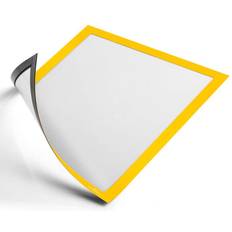 Gul Magnettavle Durable magnetramme Gul A4