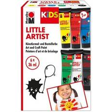 Marabu Fingerfärger Marabu kids little artist waterbased paint set 6 x 36ml