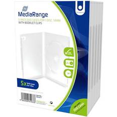 MediaRange DVD-tomt fodral 5-pack