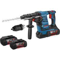 Gbh 36 Bosch GBH36VFLIP3 36v SDS Plus Hammer Drill 3 x 4.0Ah Li-Ion