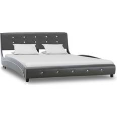 Avtagbara tyger Sängramar vidaXL Bed with Mattress 69.5cm Sängram 140x200cm