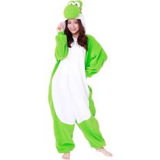 Sazac Kigurumi Super Mario Bros Yoshi Jumpsuit Costume