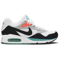 Nike Air Max - Women Shoes Nike Air Max Correlate W - White/New Green/Bright Mango/Black