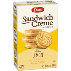 Dare Sandwich Creme Lemon Cookies 290g 1pack