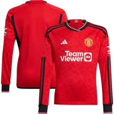 Manchester united 21 22 adidas Manchester United Home Shirt 2023-24 Long Sleeve