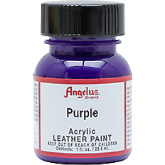 Violetti Akryylimaalit Angelus Acrylic Leather Paint 1 fl oz/30ml Bottle. Purple 047 Multicoloured