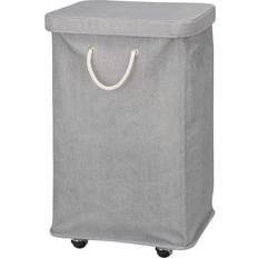 Large Polyester Rolling Laundry Hamper