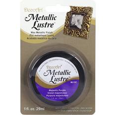 Purple Dough Clay Deco Art metallic lustre wax finish 1oz-majestic purple