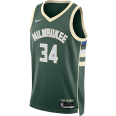 NBA Maglie da gioco Nike Men's Milwaukee Bucks Icon Edition 2022/23 Dri-Fit NBA Swingman Jersey