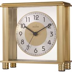 Acctim Hampden Detailled Metal Frame Mantel Table Clock