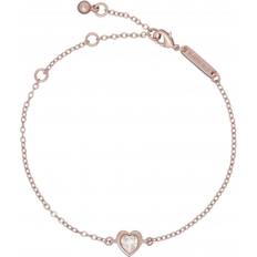 Ted Baker Heart Bracelet - Rose Gold/Transparent