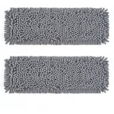 Cleaning Equipment & Cleaning Agents True & Tidy 2pc Chenille Mop Pad SWEEP-180 Sweeper Mop