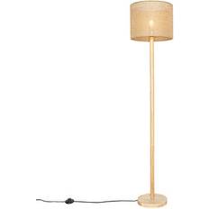 QAZQA Gulvlamper QAZQA Landlig træ Gulvlampe