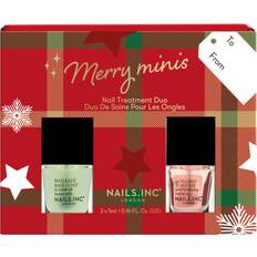 False Nails Duo nails inc. Merry Minis Treatment