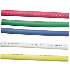 Guitar Slides Ancor adhesive lined heat shrink tubing 5-pack, 6" 12 to 8 awg, assorted c